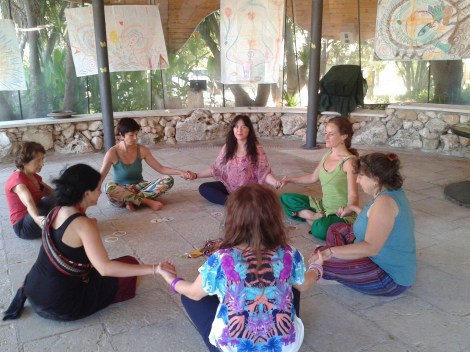 yogini a Villa Diana